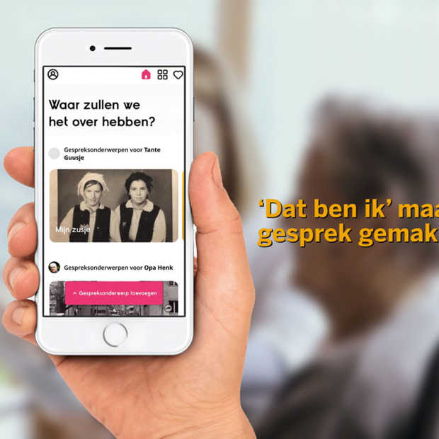 ​Nieuwe app Alzheimer Nederland stimuleert welzijn & sociale interactie