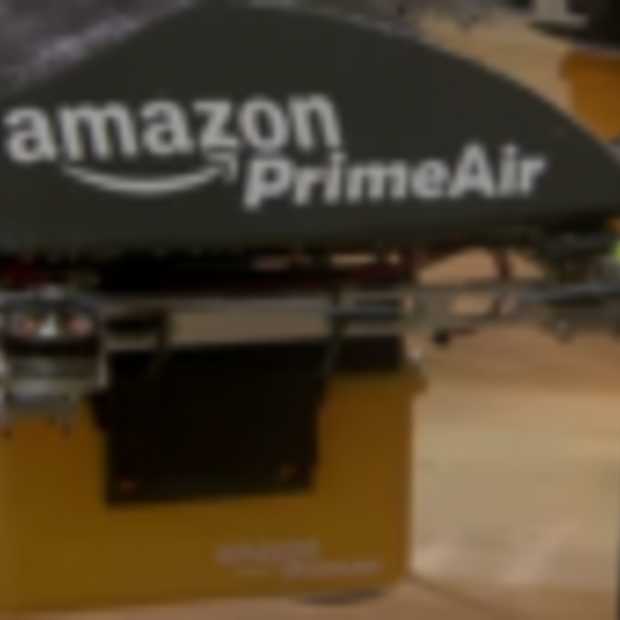 Amazon gaat drones inzetten om pakketjes binnen 30 minuten te bezorgen