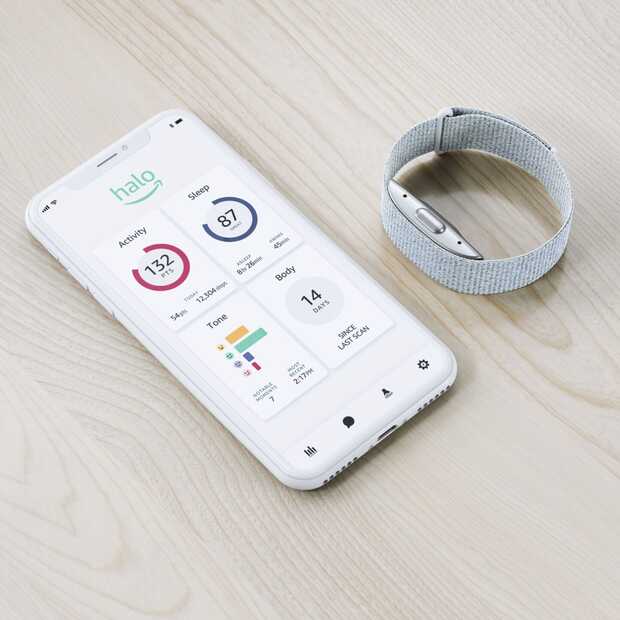 Amazon Halo een AI gedreven gezondheidstracker zonder scherm
