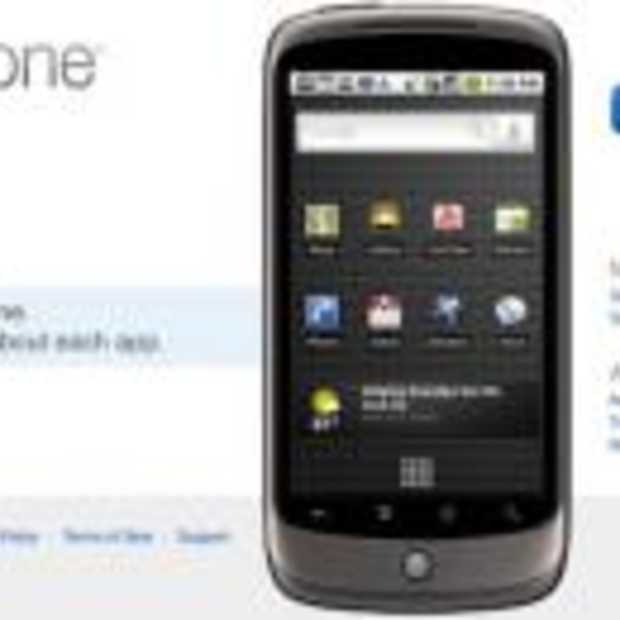Amerikaanse prijzen Google Phone (aka Nexus One) uitgelekt