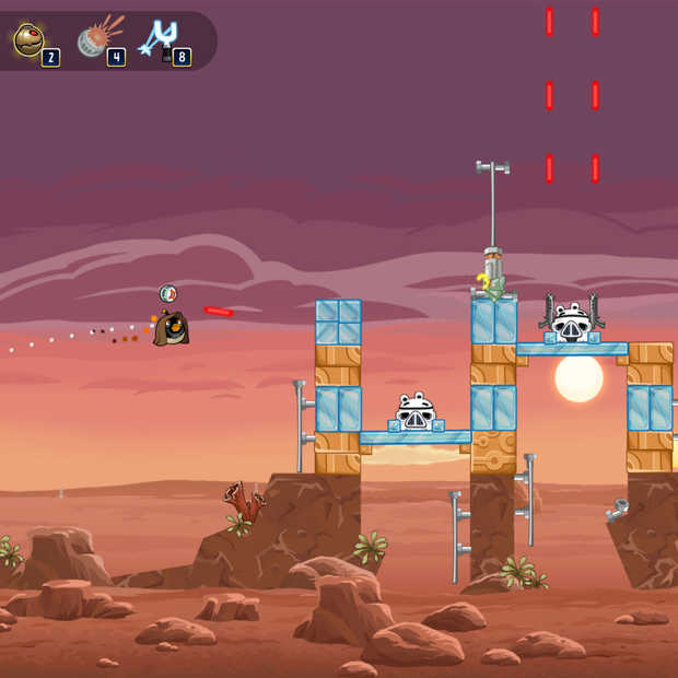 Angry Birds Star Wars nu ook te spelen op Facebook