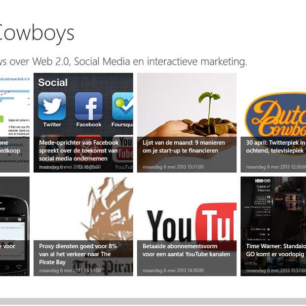 App in a Snap - iedereen zijn eigen Windows 8 app