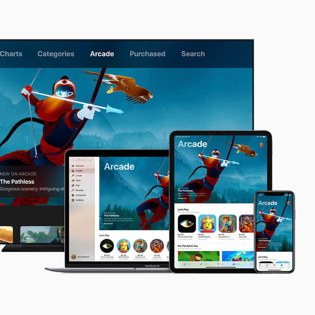 Apple Arcade is een gamingservice voor mobiele devices, desktops en tv’s