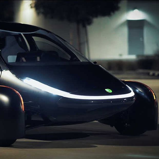 Aptera is een nieuwe auto op zonne-energie