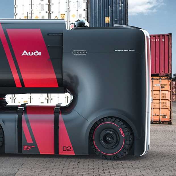 De toekomst van Audi vrachtwagens: elektrisch en autonoom