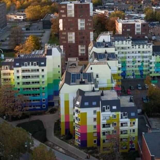 De grootste muurschildering van Europa vind je in Heerlen