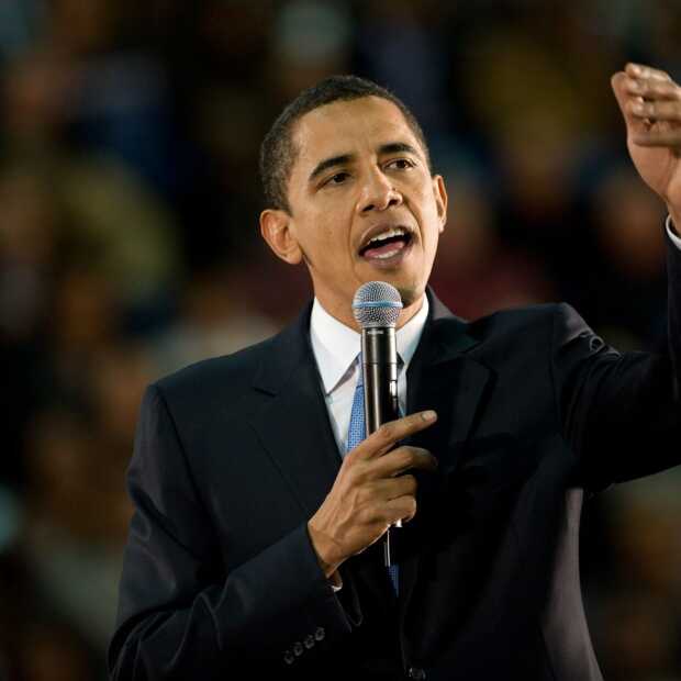 Tijdens Reshape: 'A Conversation with President Barack Obama'