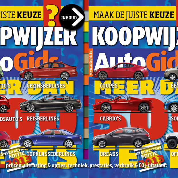 Belgisch tijdschrift AutoGids bundelt 500 autotesten in iPad applicatie