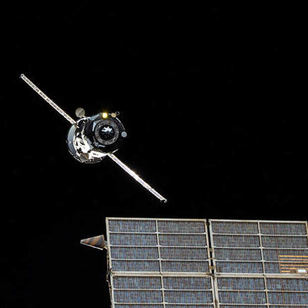 International Space Station wijkt uit voor Russisch ruimtepuin