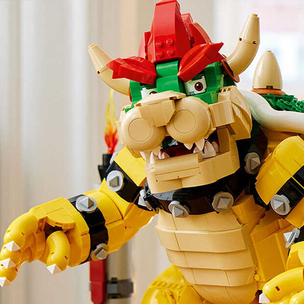 LEGO Bowser: LEGO Super Mario onthult duurste set in de serie