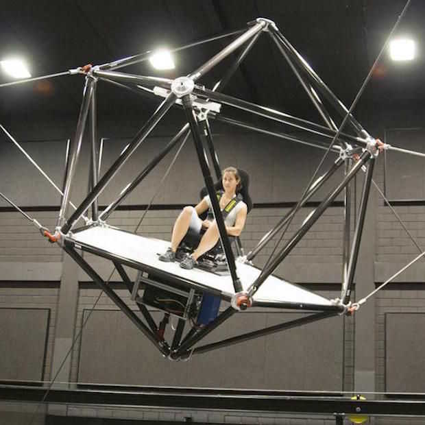 De Cable Robot Simulator biedt de optimale VR-ervaring
