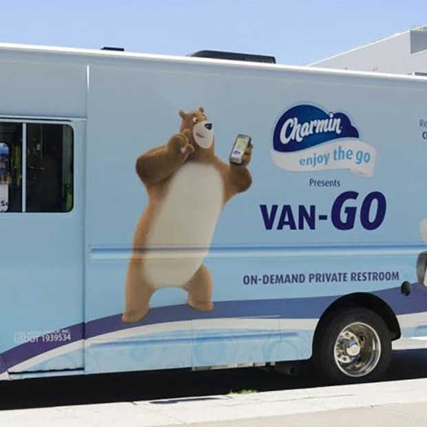 Een toilet "on the go" bestellen