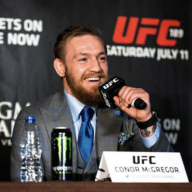 Conor McGregor op zijn best tijdens persconferentie