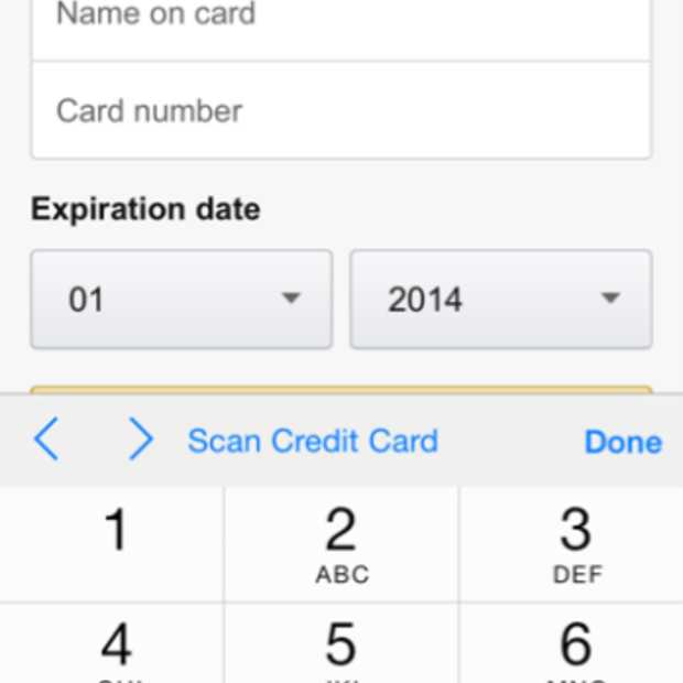 Creditcard gegevens invoeren is verleden tijd met Safari in iOS 8