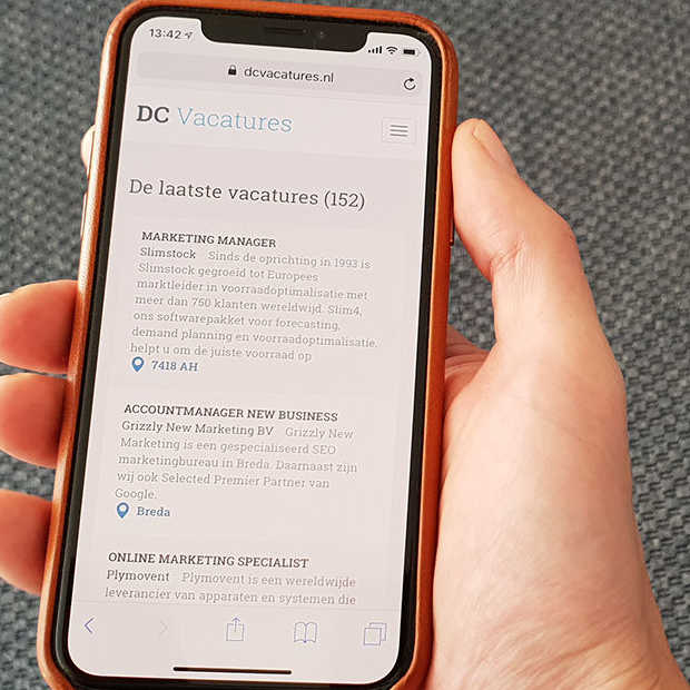 Eenvoudig online vacatures plaatsen op DC Vacatures