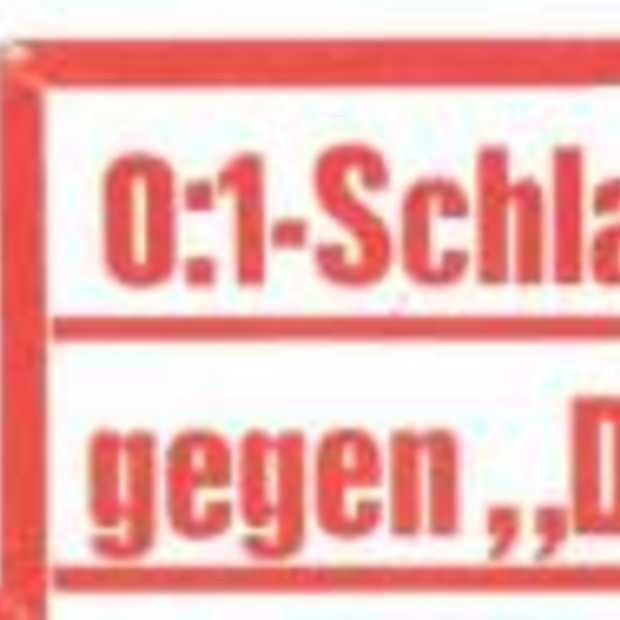DDR - BRD door een man nagespeeld