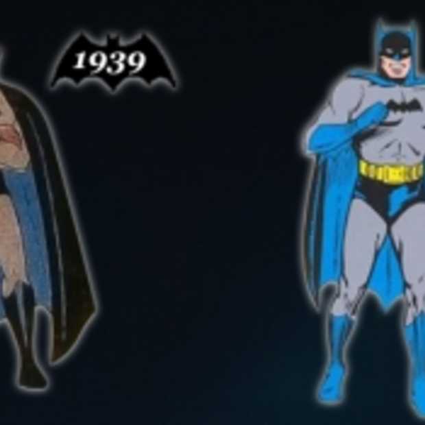 De evolutie van een Superheld: Batman [Infographic]
