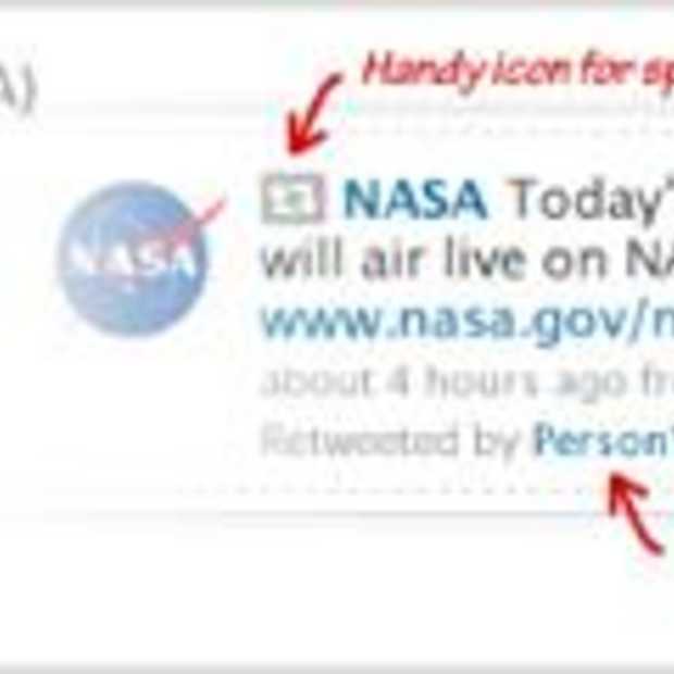 De nieuwe 'Retweets' nu ook via SMS