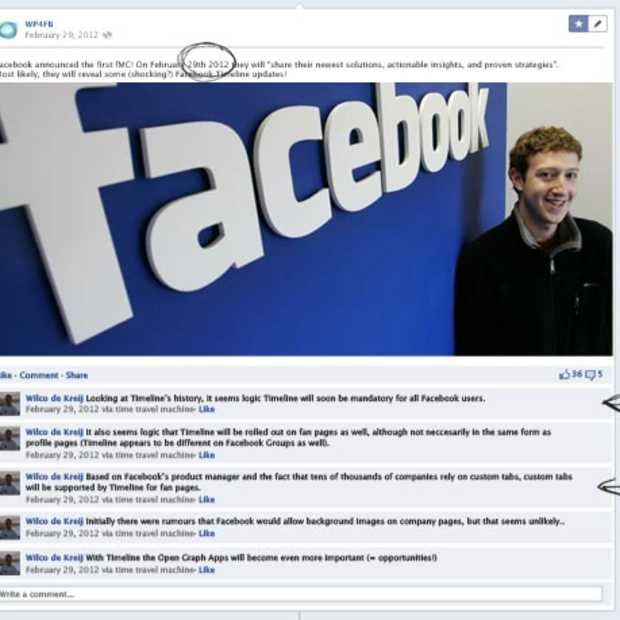 De toekomst van Facebook Timeline [Infographic]