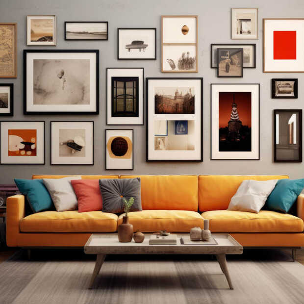 5 creatieve manieren om woondecoratie op te hangen