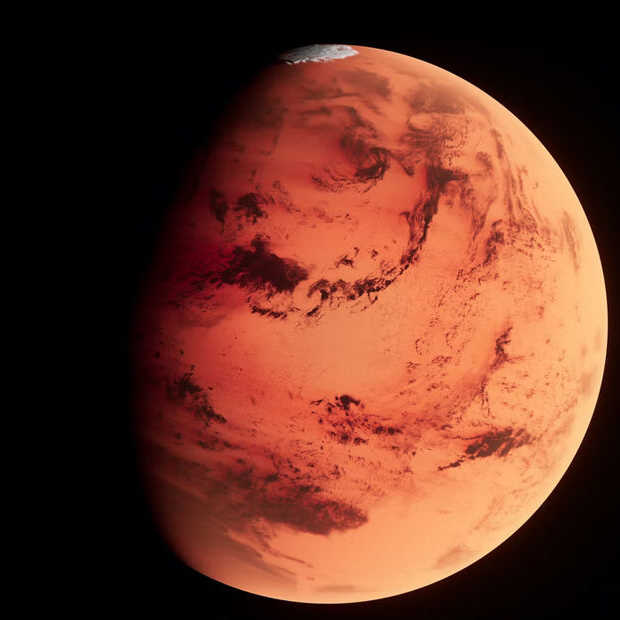 Nieuwe foto van Mars laat deur zien: buitenaards leven?