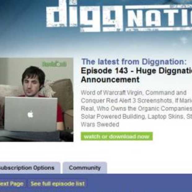 DIGGnation social networking-show vanaf NextWeb 3 april 