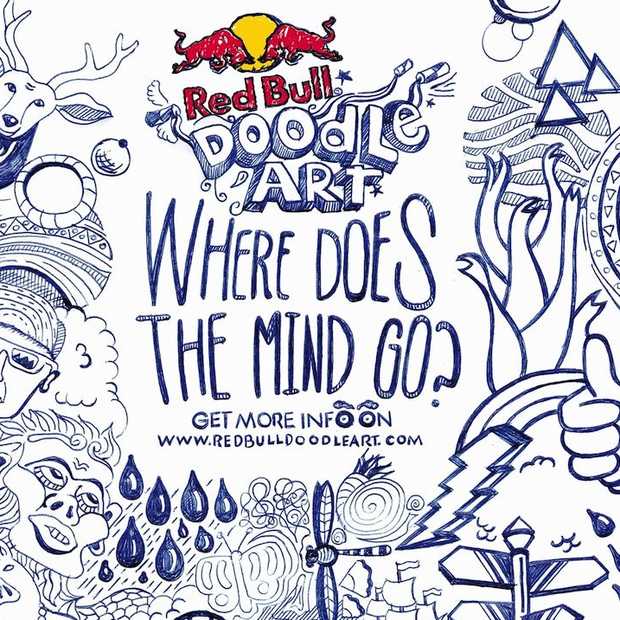 Red Bull Doodle Art competitie