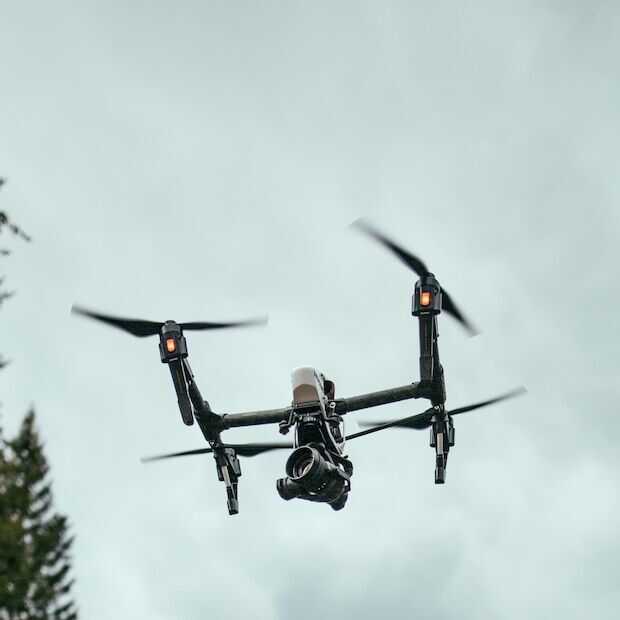 Drones patrouilleren rondom Oud en Nieuw