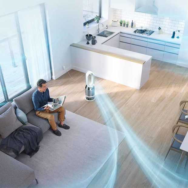 Dyson lanceert eerste luchtreiniger, luchtbevochtiger en ventilator in één