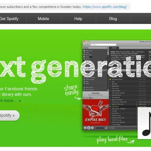 eDay 2011: Spotify moet naar meerdere devices 