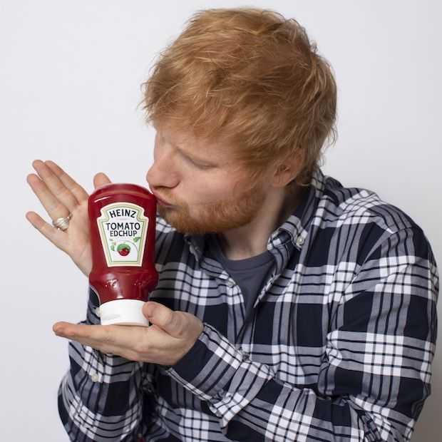 Ed Sheeran & Heinz lanceren 'Edchup'