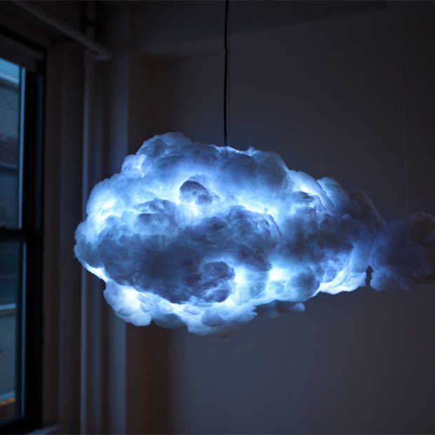 Een Interactieve Cloud Storm Lamp