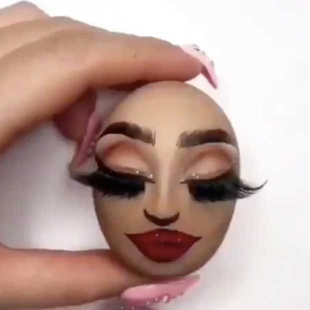 Viral video: ei krijgt hot make-over