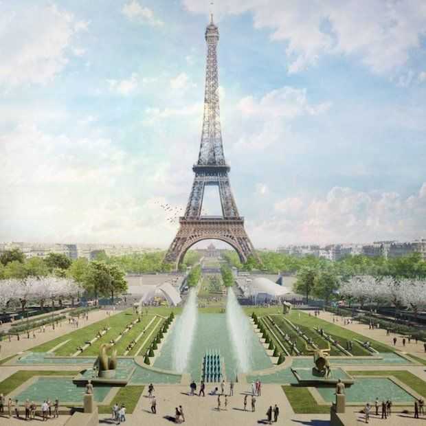 De Eiffeltoren krijgt een compleet nieuw park