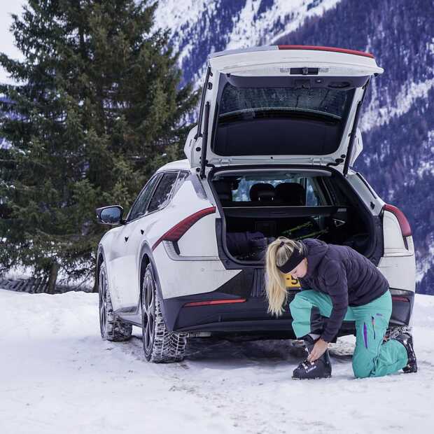 Met een elektrische auto op wintersport: 20 handige tips