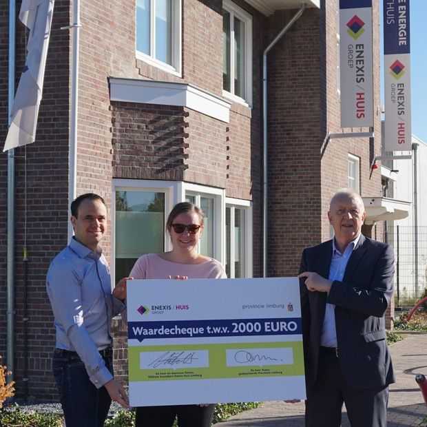 Enexis Huis Limburg heeft het getroffen met de 1000e bezoeker