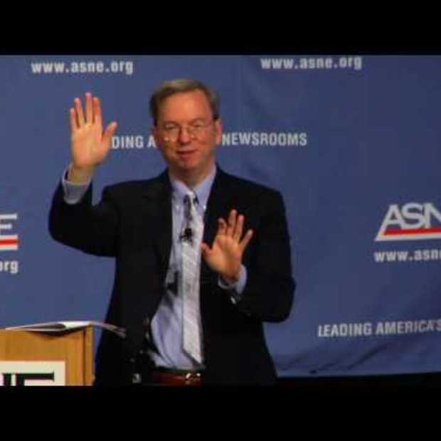 Eric Schmidt op de ASNE NewsNow 2010