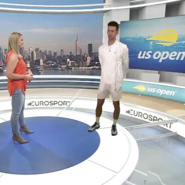 Eurosport onthult mixed-reality Cube studio voor US Open