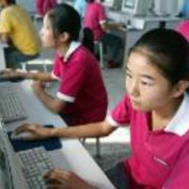 Evenveel internetgebruikers in China en Amerika 