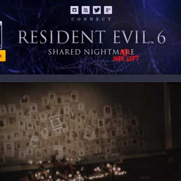 Facebook-app Shared Nightmare als promotie voor Resident Evil 6