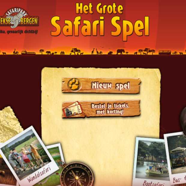 Facebook game van Safaripark Beekse Bergen