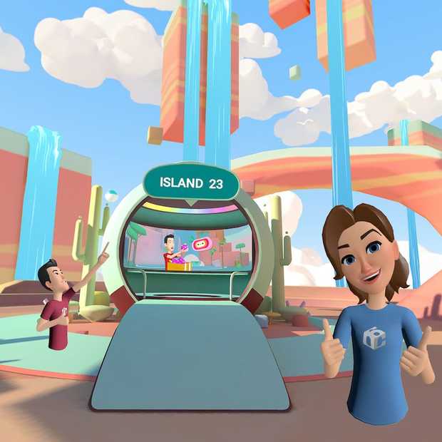 Facebook kondigt nieuw sociaal VR-netwerk aan