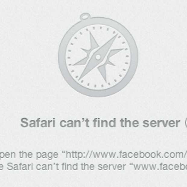Facebook is down
