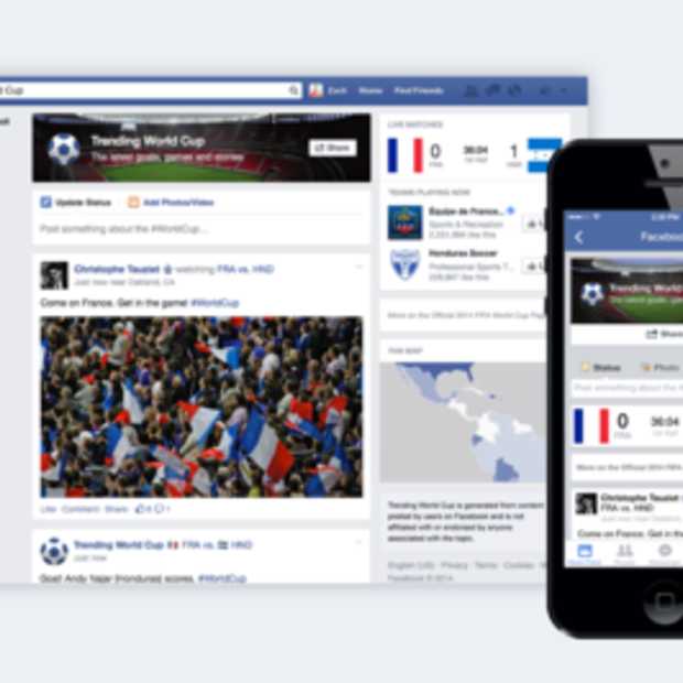 Facebook lanceert speciale site voor het wk voetbal