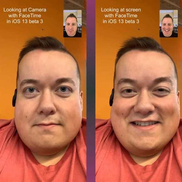Nieuwe FaceTime feature dwingt je oogcontact te maken