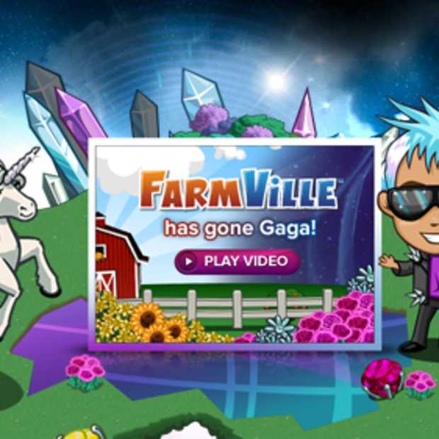 FarmVille niet veilig voor Gaga: marketing meets...more marketing