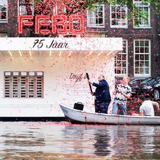 Leuk: de eerste FEBO op het water is open