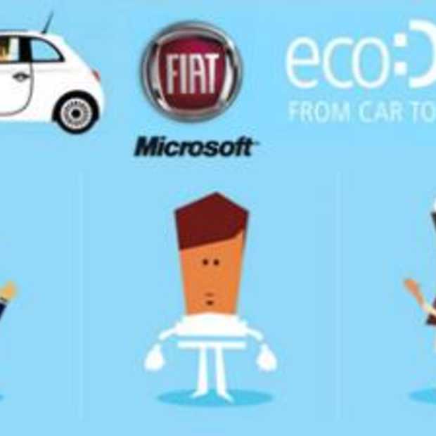 Fiat + Microsoft = het milieuvriendelijke EcoDrive