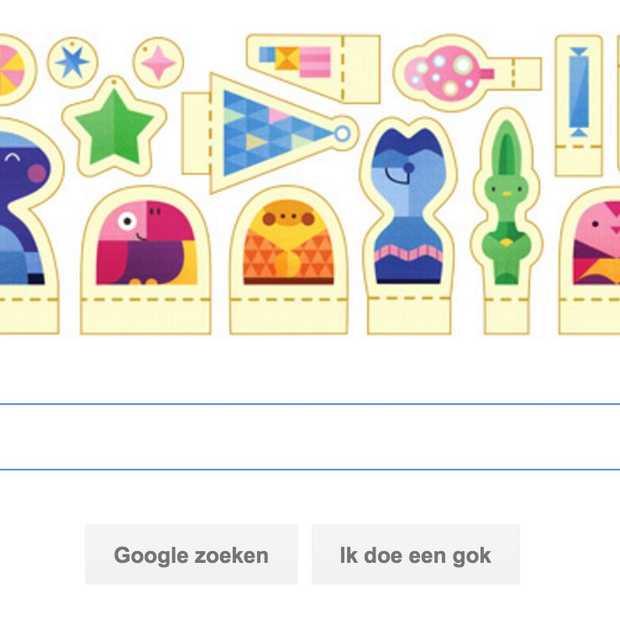 Google Doodle: Feestdagen 2015