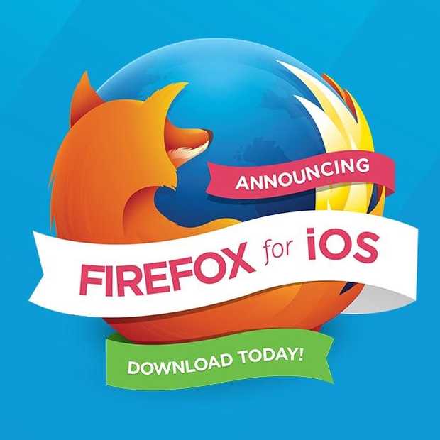 Firefox voor iOS nu beschikbaar